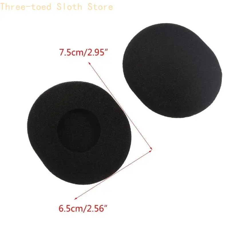 Schuimoorpads vervangen kussens voor H800 -hoofdtelefoonspons mouwen covers comfortabele sponsoorkussens Earcups e74a