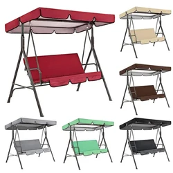 Outdoor Swing Chair Canopy Roof Shade Multi-color Outdoor Swing Chair Awning Garden Waterproof Swing Canopy Roof Cover