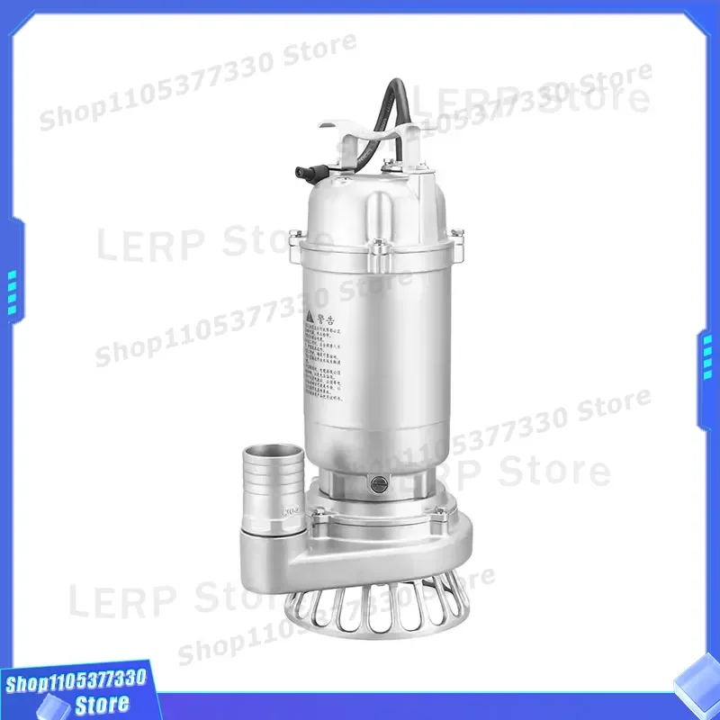 Stainless Steel Submersible Pump With Float Switch For Drainage Irrigation High Flow Water Transfer High Flow Drainage