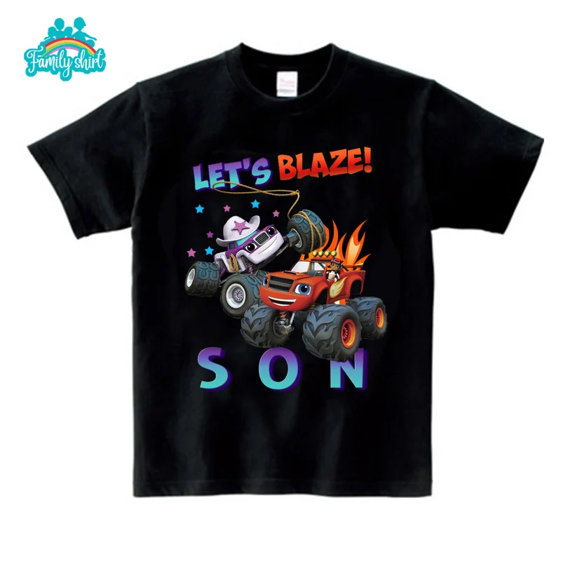 

Family Matching Shirt Mom & Dad & Kid Black Life T Shirt Mother Father Daughter Son Matching Clothes Family LETS BLAZE Outfits