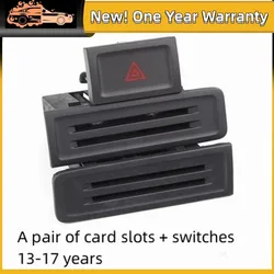 5N0953509 Hazard Emergency Warning Indicator Light Switch Car Button For VW Tiguan 5N 2010-2016 5N0953509B 5N0 953 509 B A