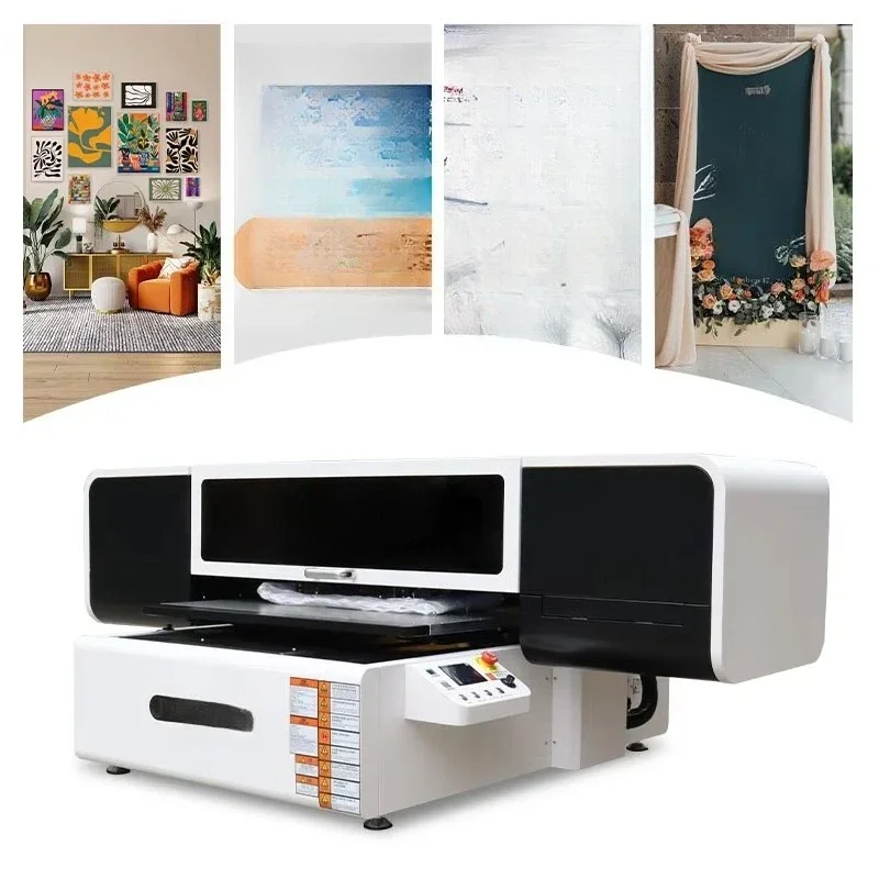 A1 UV Printer G6 Print Head Multifunctional High Precision Metal Mug Golf Ball 9060Pro UV Printer