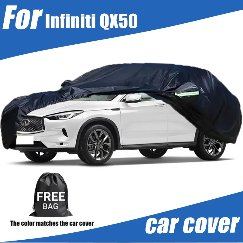 

For Infiniti QX50 All-Season Car Cover Waterproof Dustproof UV Proof Snowproof Scratch Resistant Full Protection Car Accessories