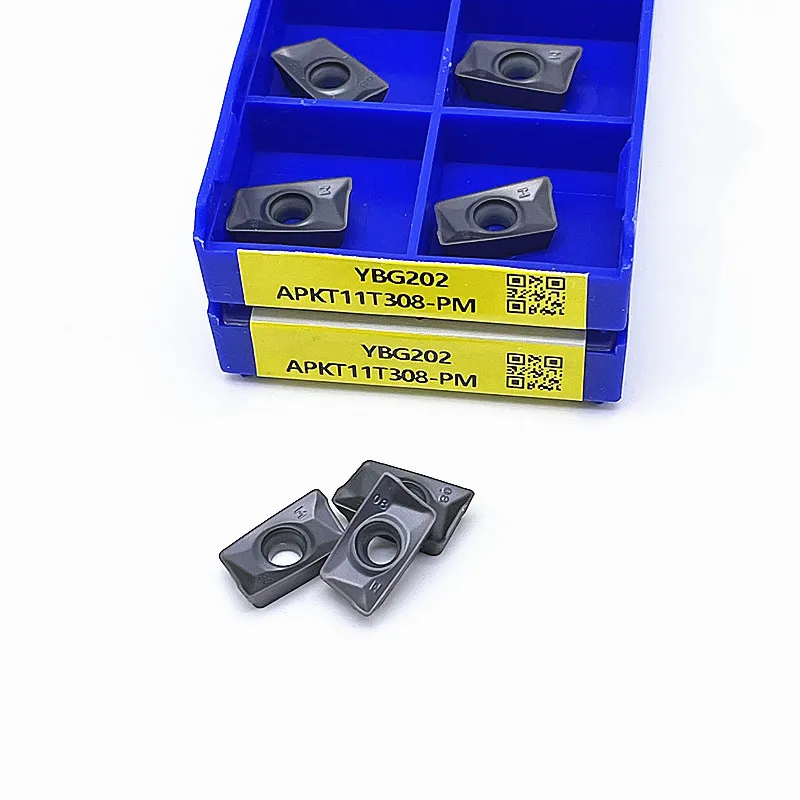 APKT11T308 PM YBG202  APKT11T308 PM YBG205 Milling Carbide Insert APKT Inserts