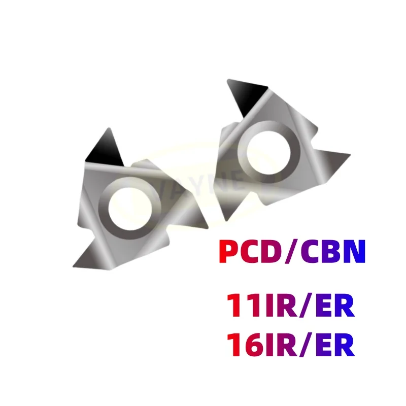 

1 шт. 11IR A60 16ER 16IR PCD CBN AG55 токарная вставка алмазный токарный станок с ЧПУ резьбовое лезвие инструмент высокой твердости нитрид кубического бора