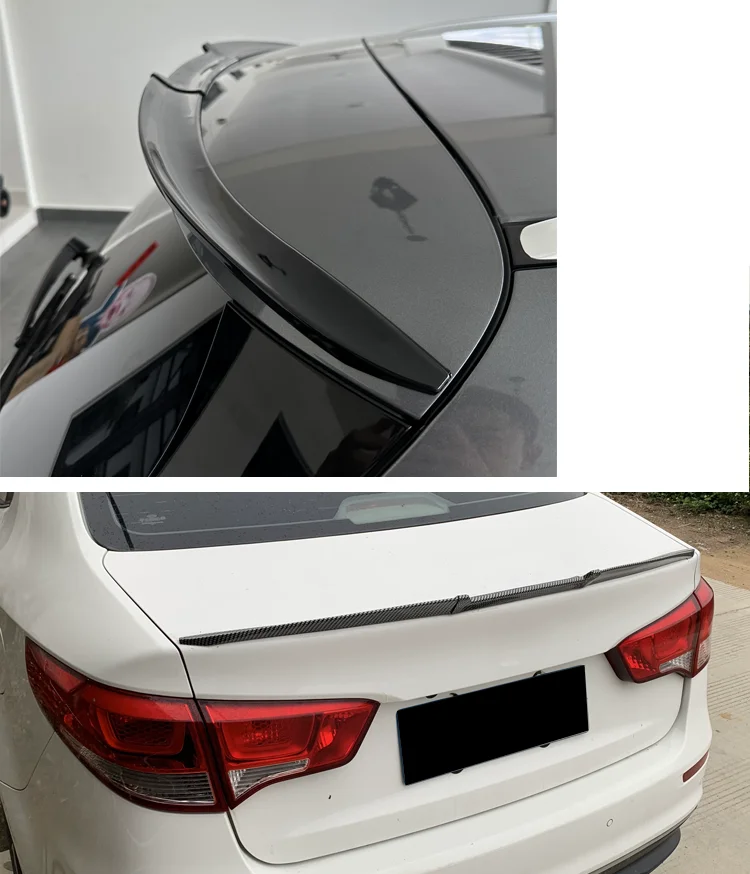 Auto Universal Dach Spoiler Schwanz Spoiler Stamm Flügel DIY Refit Spoiler Poiler Flügel Racing Stamm Aut Auto Zubehör – Detail 4