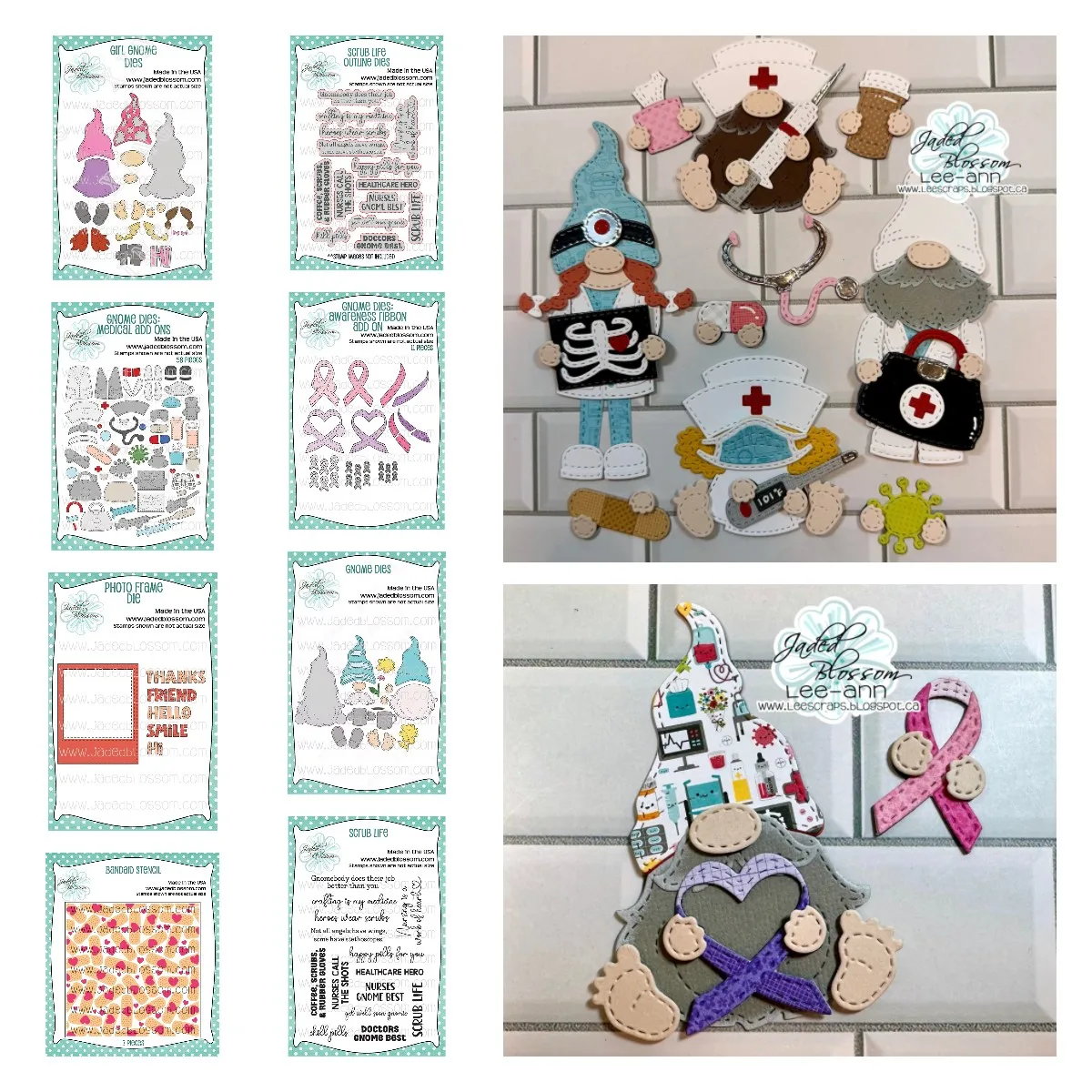 

Arrival New Gnome Dies: Awareness Ribbon Add Ons Die Photo Frame Cuts Dies Stamps Bandaid Stencils DIY Making Scrapbooking Molds