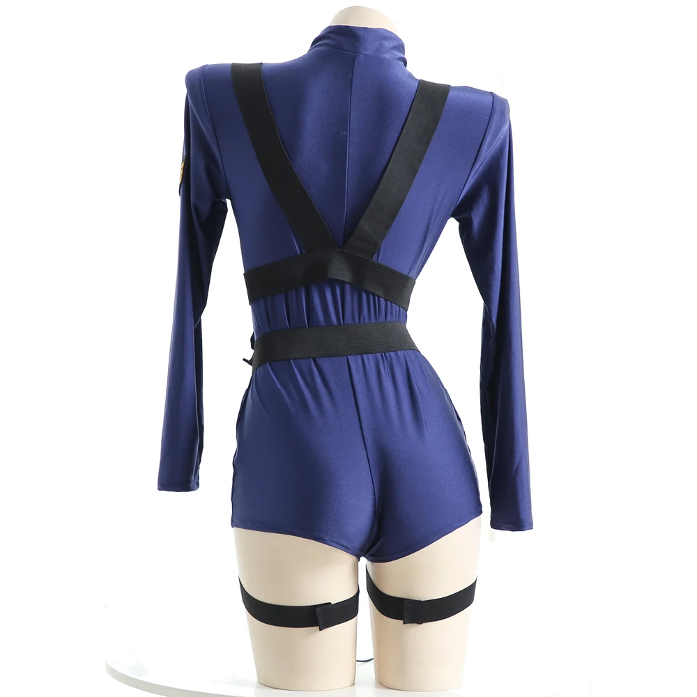 AniLV Role Play Police Women Uniform Outfits Sexy Lingerie Tight Bodysuit Strap Belt Jumpsuit Pajamas Erotic Costumes