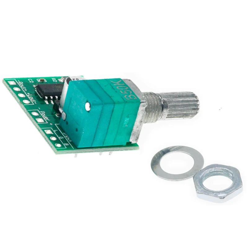 PAM8403 5V เครื่องขยายเสียง2ช่อง3W W การควบคุมระดับเสียง USB Power