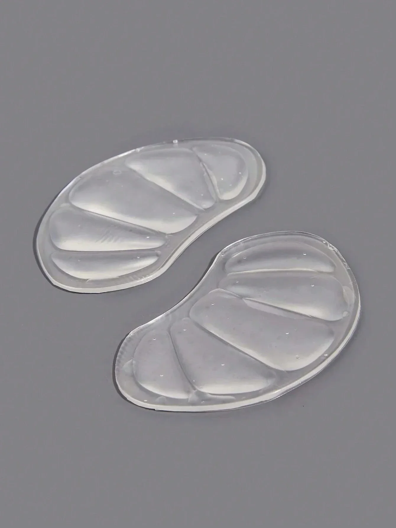 ألموفادا للجنسين شفاف دي سيليكون الفقرة calcanhar e antepé، 2 قطع الفقرة إدراج دي sapato confortable E elegante