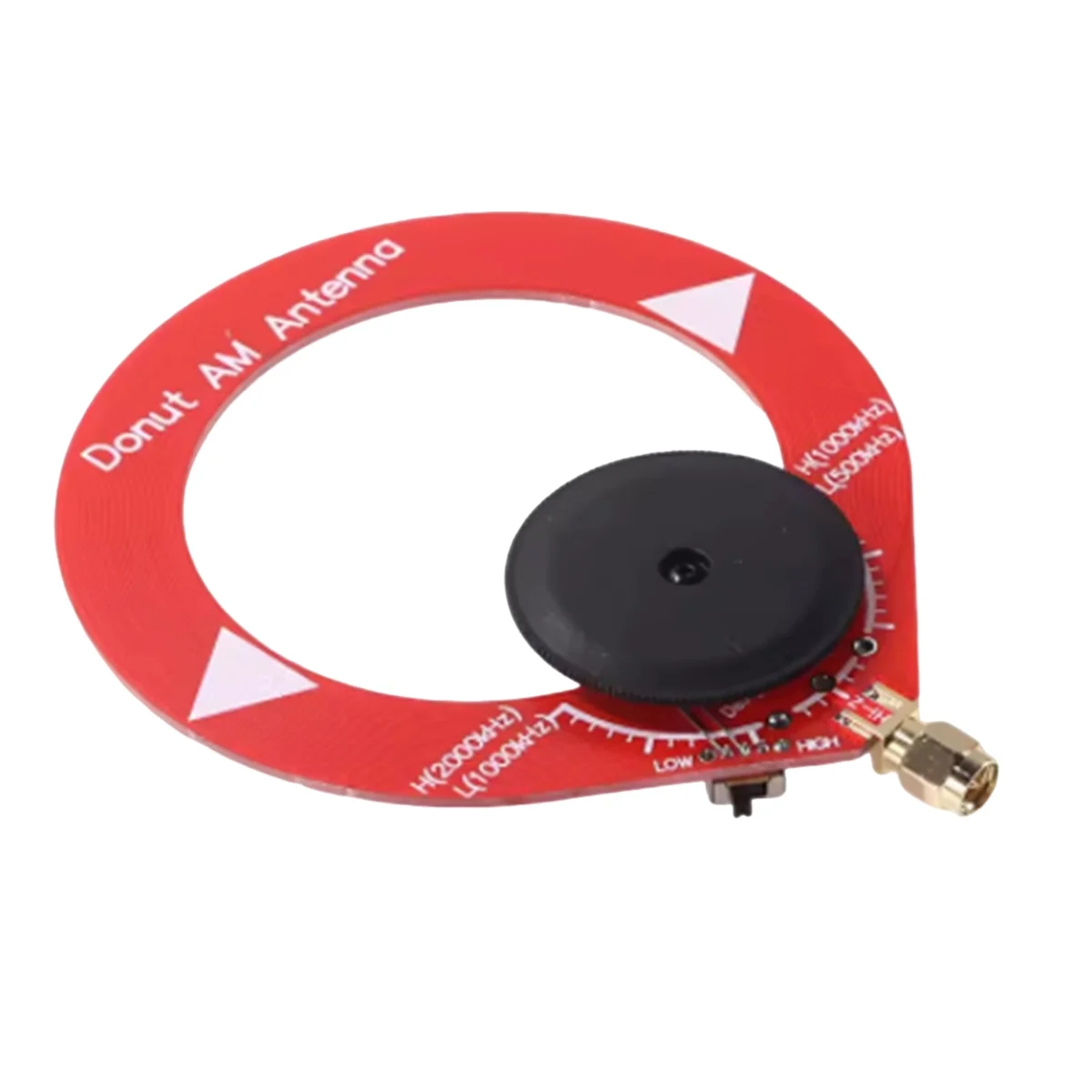 

Donut Short and Medium Wave Antenna AM MW/SW Antenna Mini Loop Multi-Function Antenna 4-Piece Set for FM SW Radios Rich