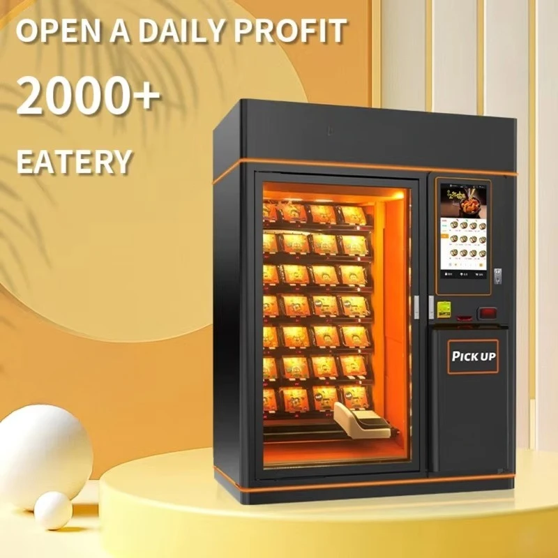 ساندويتش الوجبات السريعة للطعام الساخن مع آلة بيع الأطعمة المجمدة المصعدة من سامسونج باي