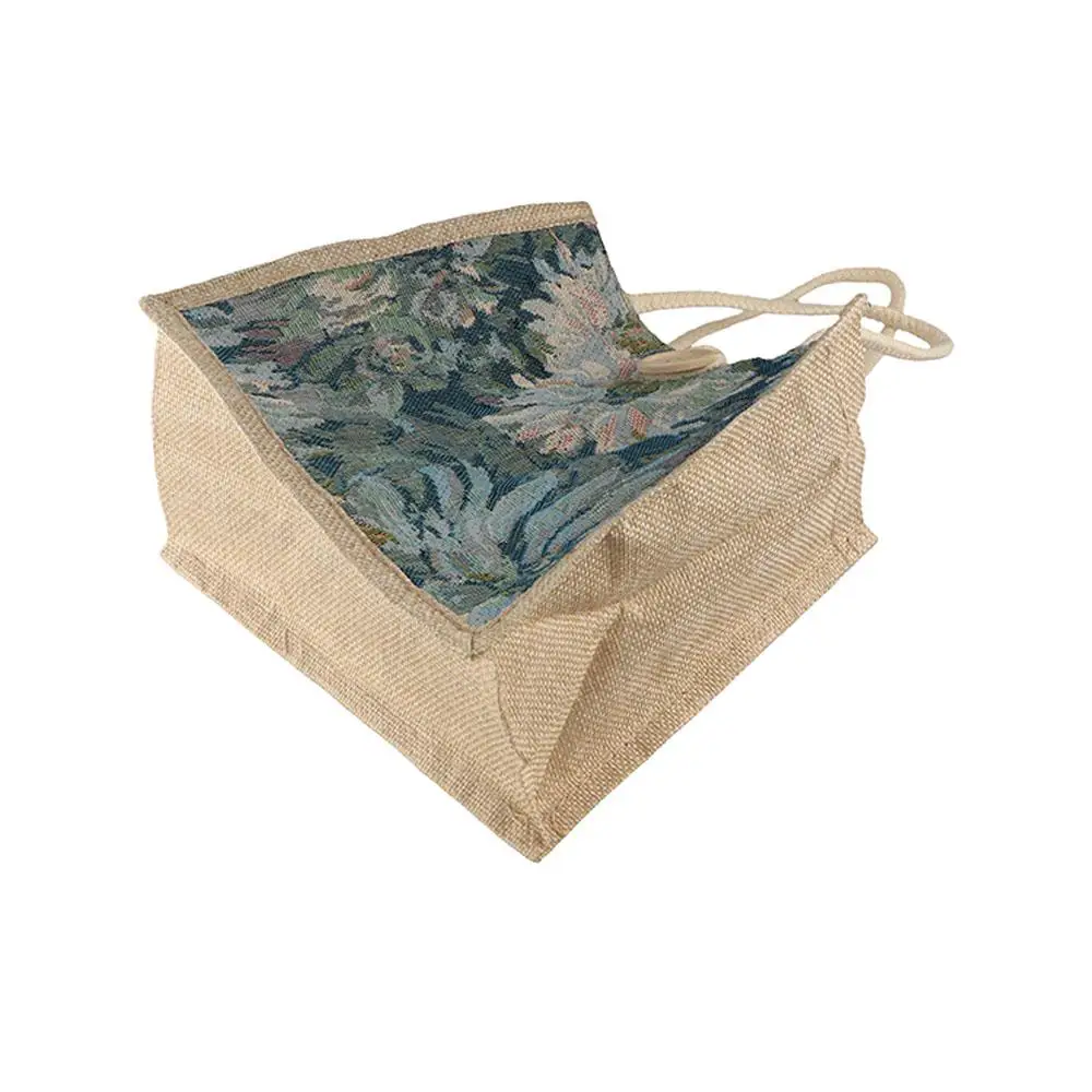 Printed Ethnic Style Canvas Bag Portable Large Capacity Linen Handbag Storage Bag Tote Bag Printing Cloth Lunch Bag Shopping