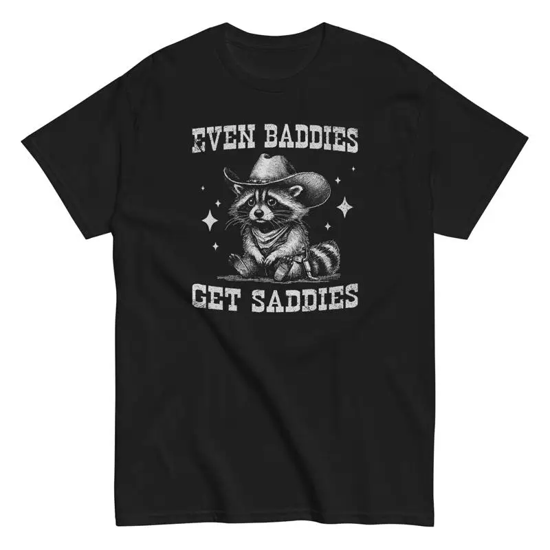 

Хлопковая футболка Baby Raccoon Even Baddies Get Saddies