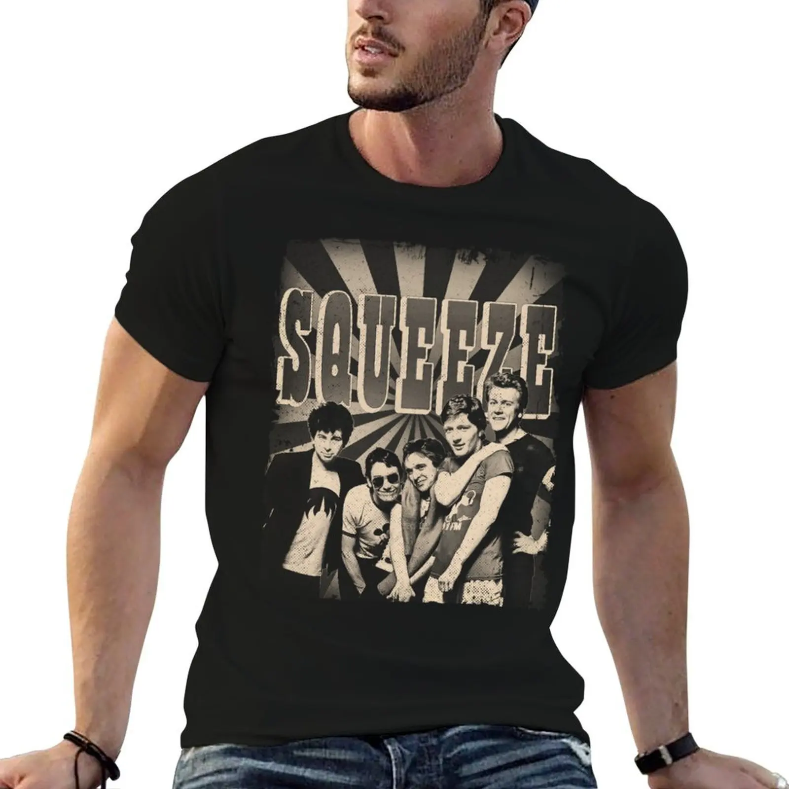 Fan Album Music Logo Tour Band Vintage T-Shirt Plus Size Short Sleeve T-Shirt