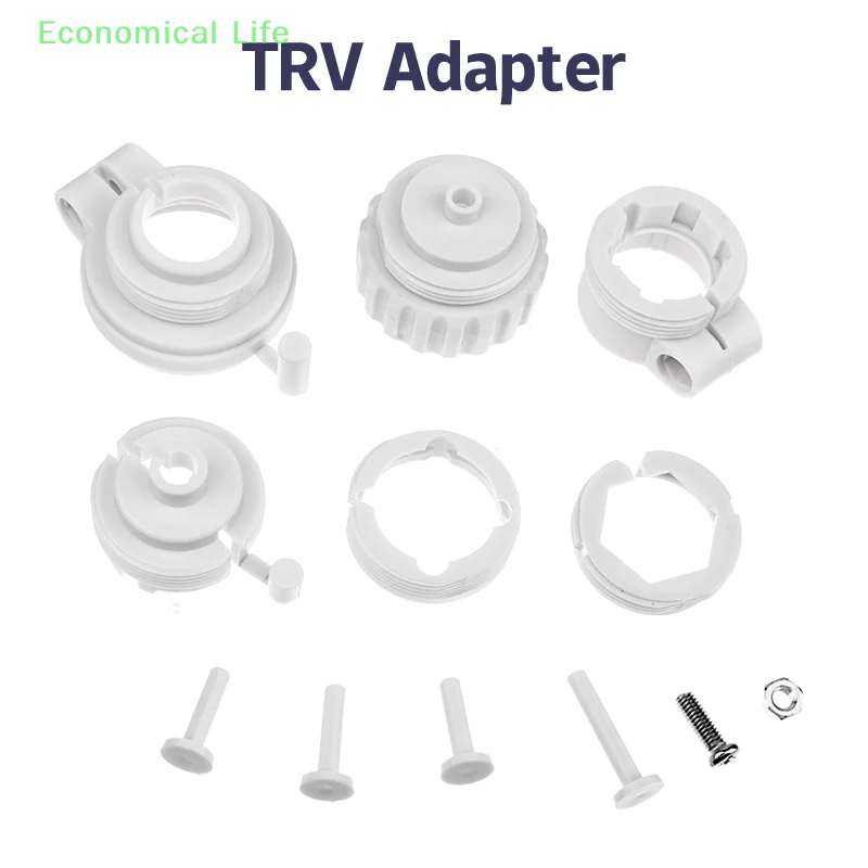 Adapters Tuya Radiator TRV Adaptor Smart Thermostatic Radiator Valve Suit For M30*1.5 TRV602/TRV604/TRV601/TRV603