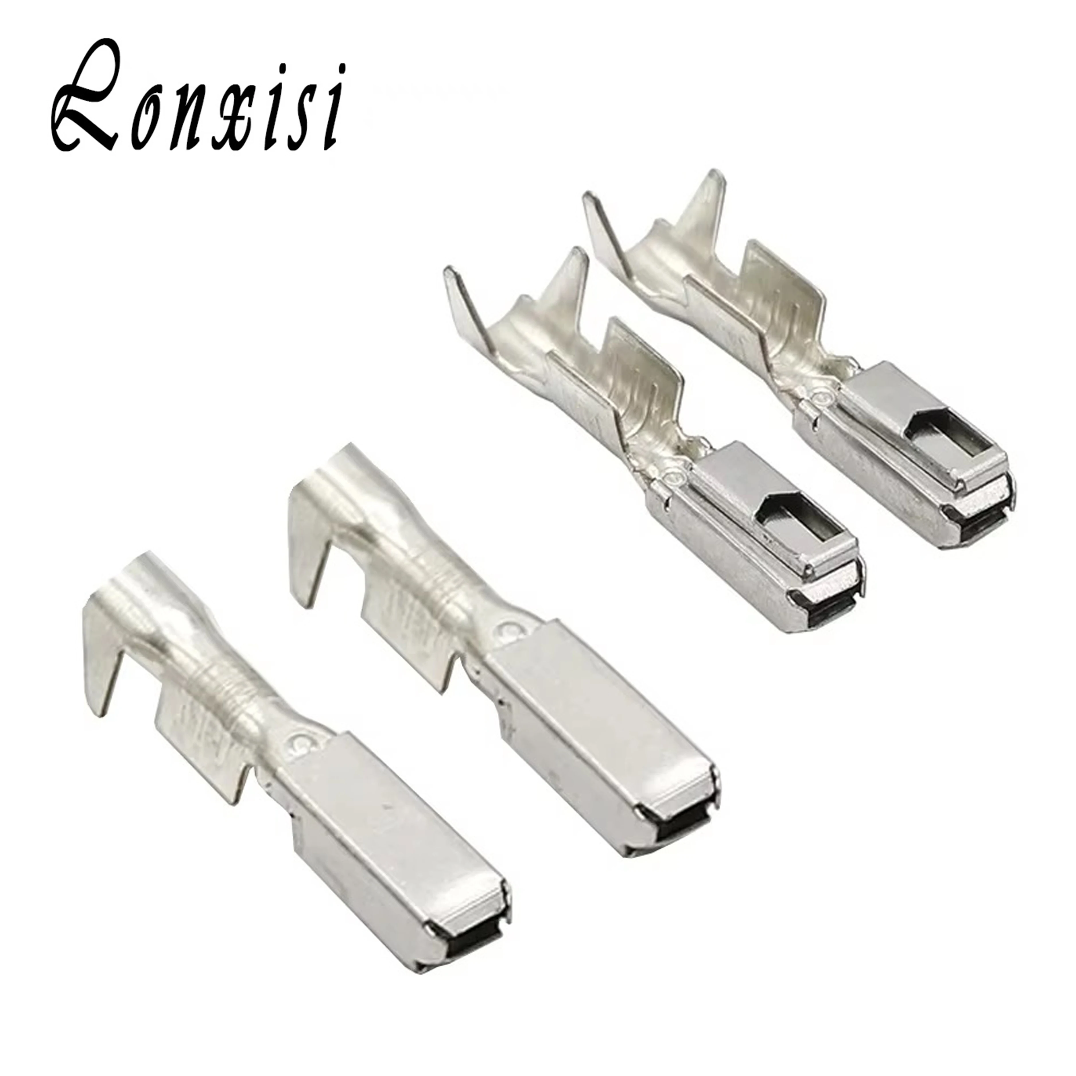 

10/20/50/100/200 Pcs 5-968221-1 Automotive Connector Terminal Female Spring Crimping Range 0.5-0.75mm² 5-1241608-1 0.75-1.5mm²