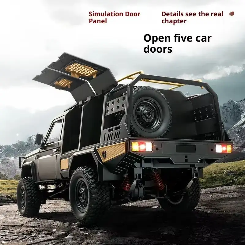 รถบังคับวิทยุ Mn-82s LC79 1:12 จำลองการขับขี่แบบปีนเขา ขับเคลื่อน 4 ล้อ ของเล่นรถออฟโรด ของขวัญสำหรับเด็กผู้ชาย มีสินค้าในสต็อก