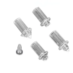 100X Fiber Optic End Glow Plastic End Fitting For Fiber Optic Ceiling Starry Sky Light Optic Fiber Cable Decorate