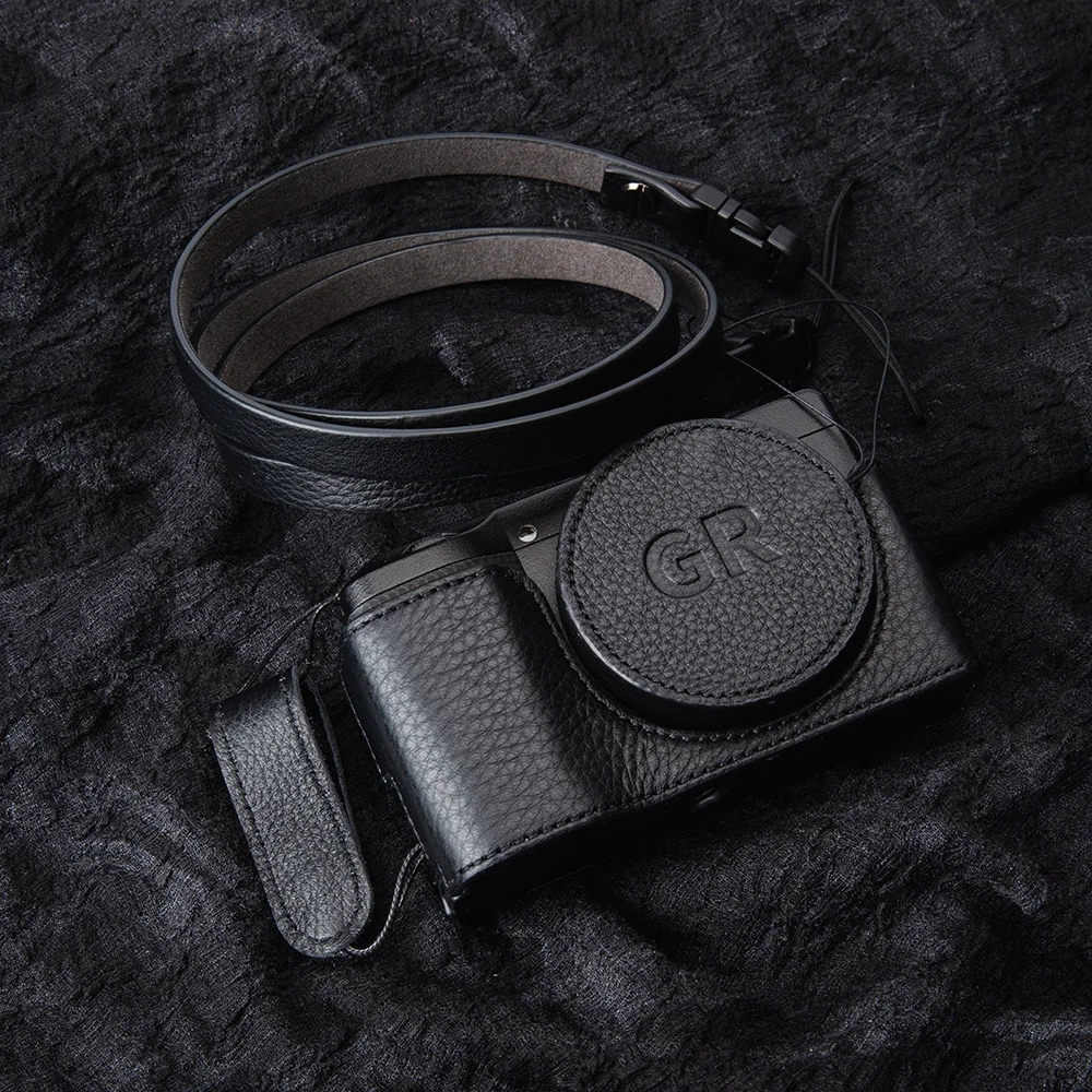 GR4 Half Case Box Cover Protector for Ricoh GRIV Case GRIV Vintage Genuine Leather Half-Wrap Case GR IV Handmade Camera Bag