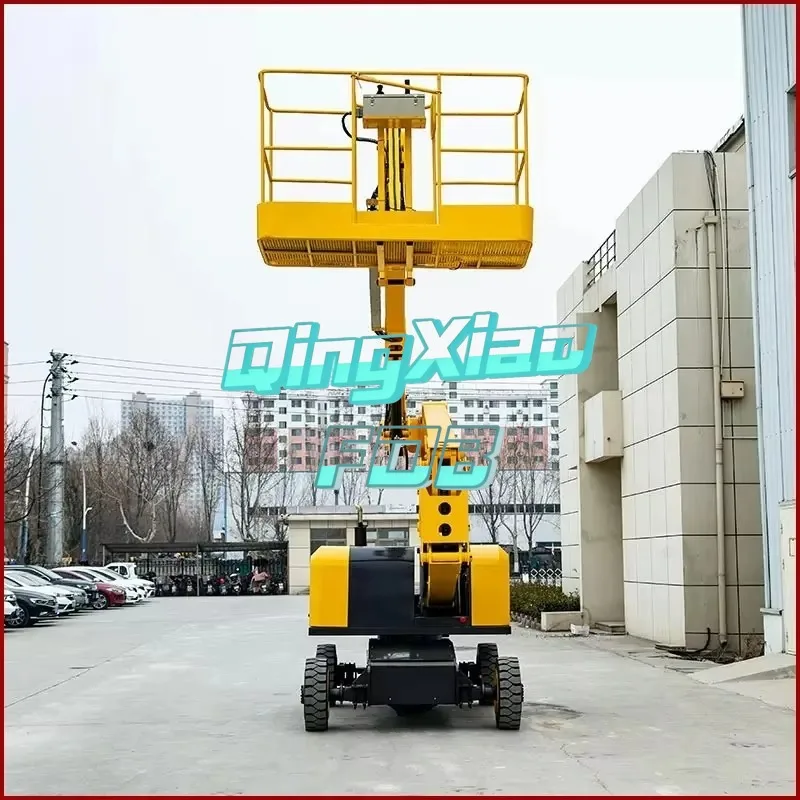 FOB New Condition Spider Aerial Platform Hydraulic Boom Crane Lift Steel Man  Basket For Industrial High  Altitude Work Site Use