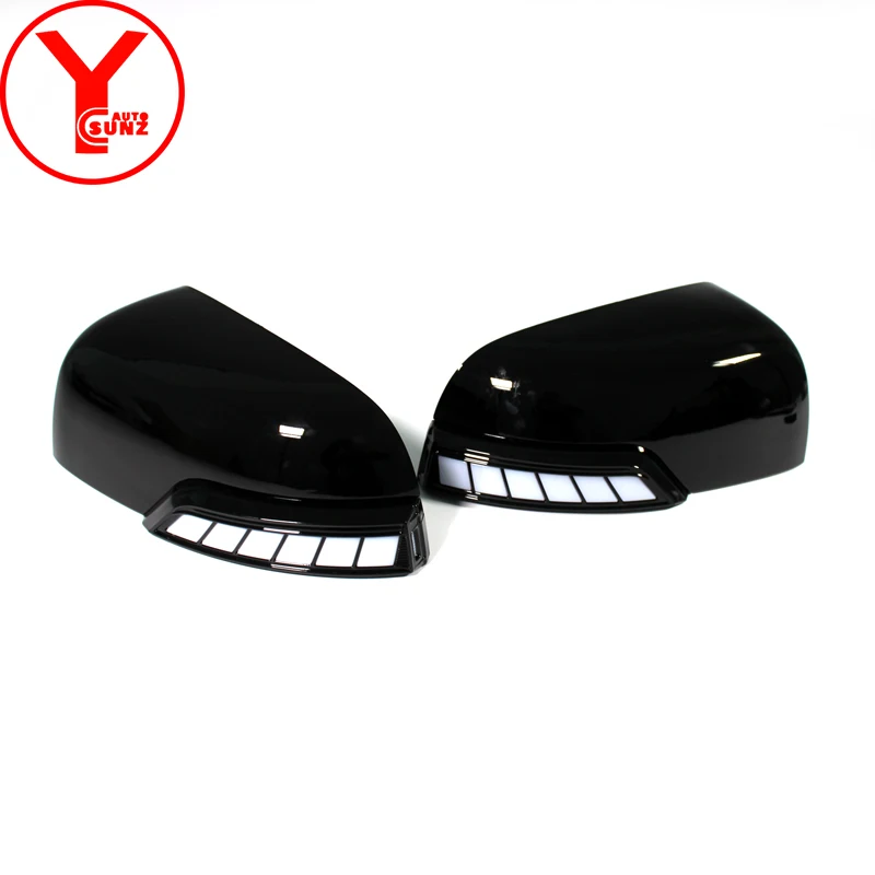 Tuning LED Mirror Cover Car Styling Side mirror Trim Wildtrak Double Cabin For Ford Ranger t6 t7 t8 2012-2020 Accessories YCSUNZ