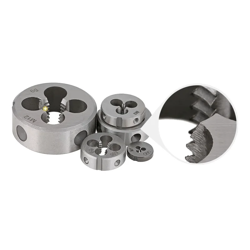 Metric Ronde Sterven Standaard Ronde Threading Tap Hardware M1M1.2M1.4M1.6M2M2.5M3M3.5M4M5M8M12M16