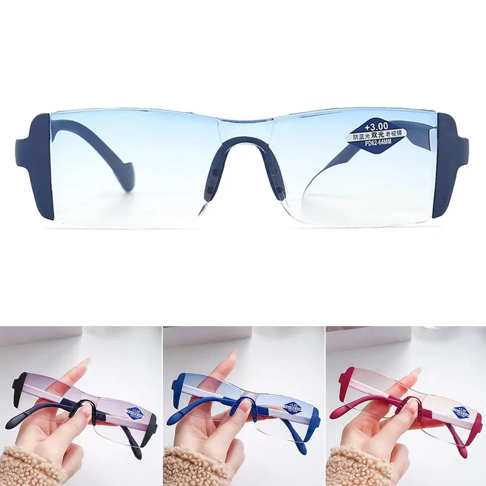 الراتنج عدسة طول النظر الشيخوخي النظارات مكافحة الضوء الأزرق مكافحة وهج نظارات للقراءة عالية الوضوح + 1.0 ~ + 4.0 نظارات الكمبيوتر #2