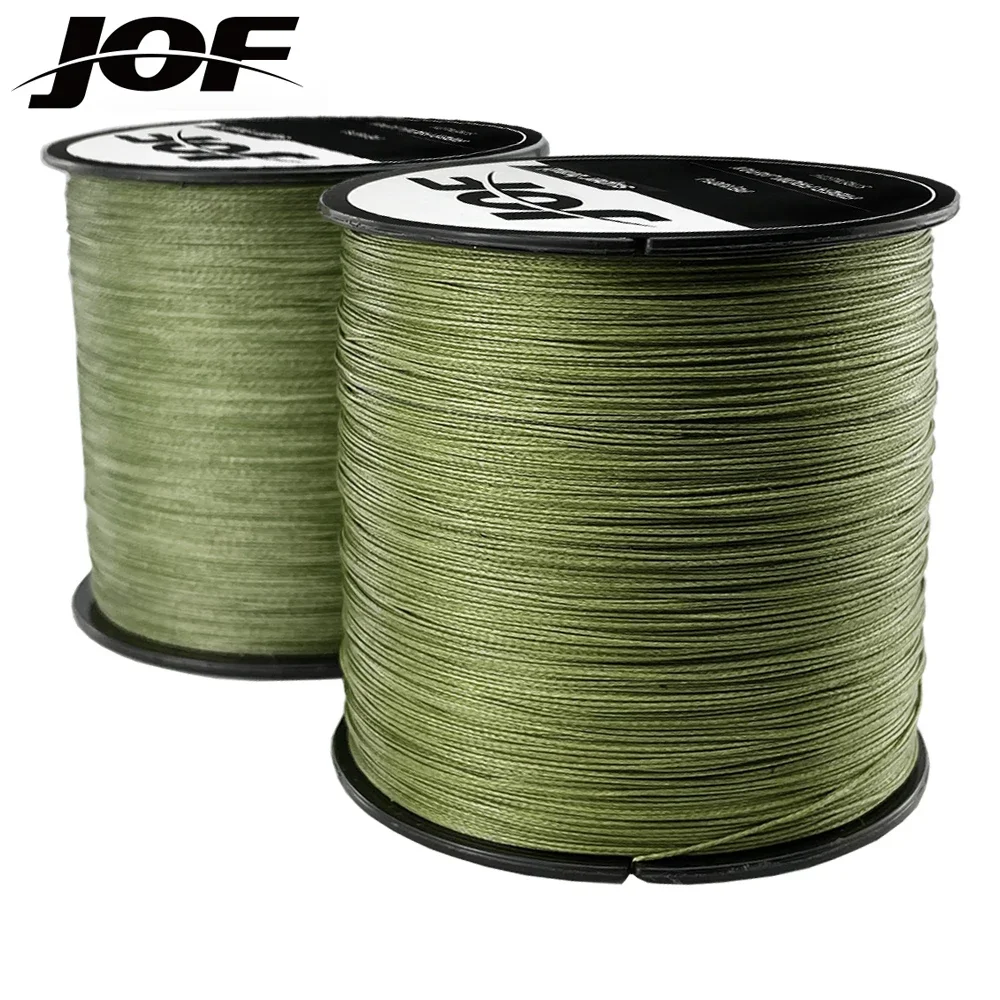 

JOF X8 / X4 Super Strong 8 Strands 4 Strands Braided Fishing Line 300M Multifilament PE Line Saltwater Fishing Tackle