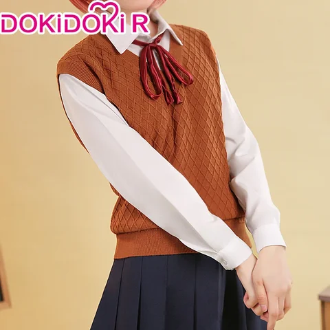 Костюм для косплея Sayori/Natsuki/Yuri/Monika из Doki Doki Literature Club