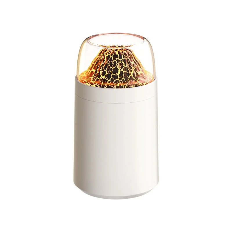 

Volcano humidifier office desktop mini flame aromatherapy machine