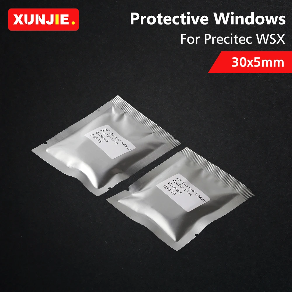 Fiber Laser Protective Windows Dia30/32/34/35 Protection Window Lens for WSX Precitec Raytools Bodor Laser Heads Optical Lens