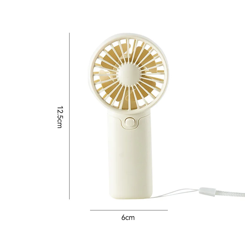 MEET SUN Draagbare ventilator Handige creatieve kleine ventilator Zak Handventilator Lichtgewicht AA-batterij Handheld miniventilator Luchtkoelers - afbeelding 1