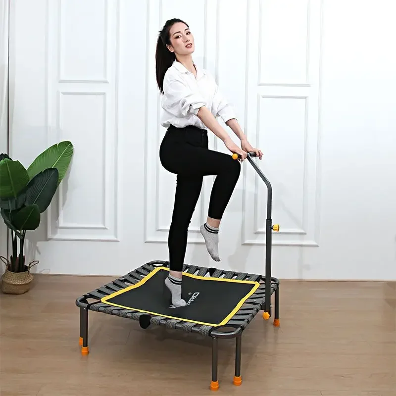 Trampolín Cuadrado Plegable 2025 para Fitness en Casa, Quema de Grasa y Pérdida de Peso
