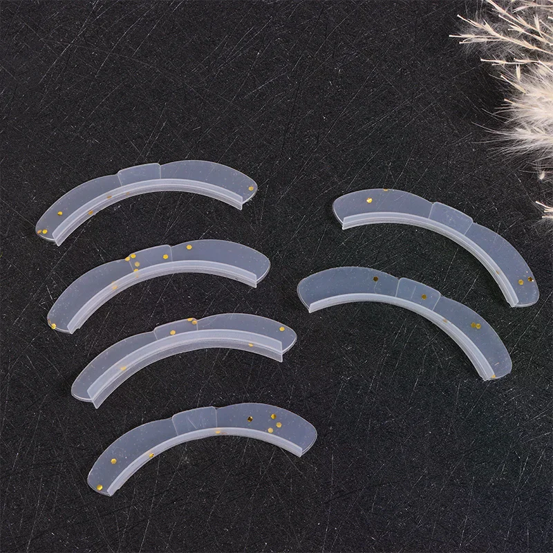 3 زوج لاش رفع منصات السيليكون فلاش القوس رمش بيرم ثلاثية الأبعاد بكرة الشعر العين بقع قضيب أدوات الرموش تمديد اكسسوارات #5