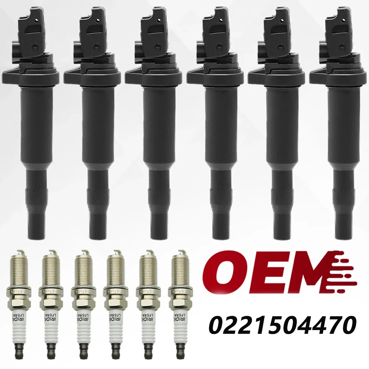 

12138616153 12137594596 0221504470 Ignition Coil For BMW E60 E61 F10 F18 F11 E39 F07 520I 523I 525I X3 X5 Z4