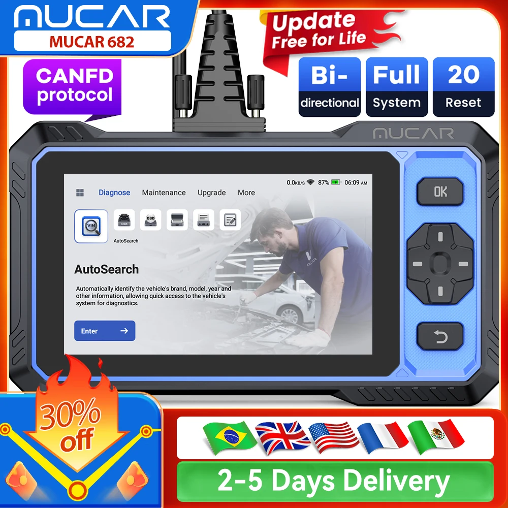 Mucar 682 OBD2 Diag… - image