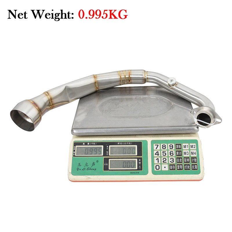 Slip-On For KTM DUKE 250 390 Adventure RC390 2020 2021 2022 2023 Motorcycle Exhaust System 51MM Front Middle Link Pipe Escape - view 6