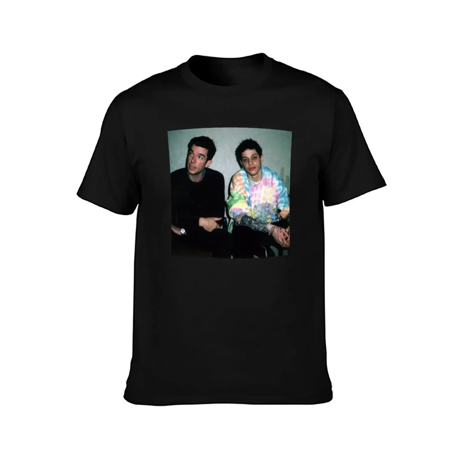 Pete Davidson and John Mulaney T-Shirt football t shirt anime clothes sports fans mens cotton t shirts