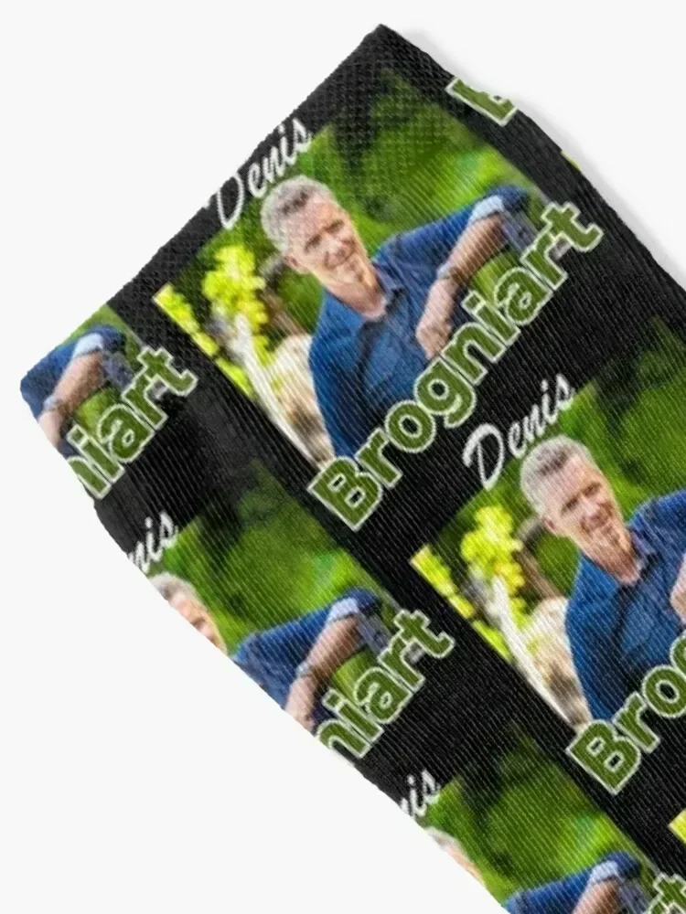 Denis Brogniart Socks tennis Christmas designer brand luxe Mens Socks Women's