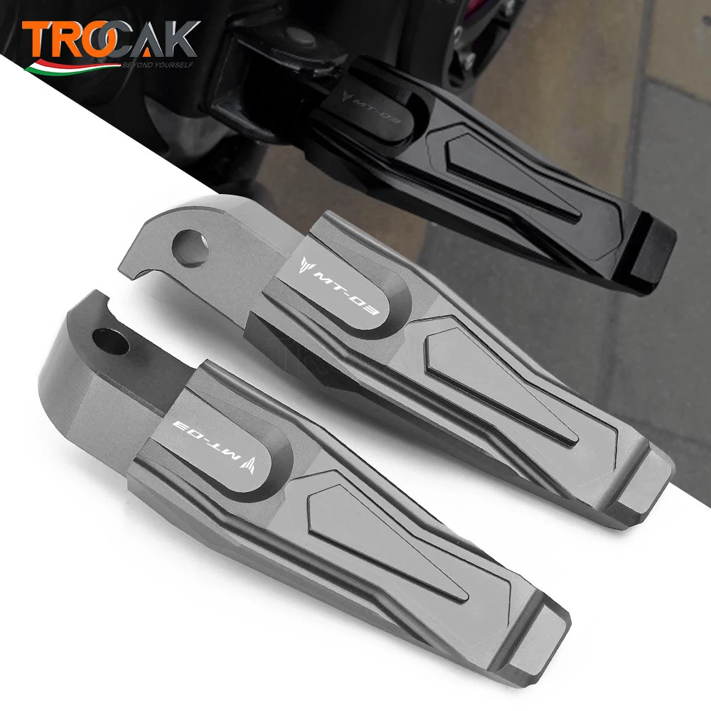 

Новинка для Yamaha MT-03 MT 03 mt03 аксессуары для мотоциклов подставки для пассажирских ног