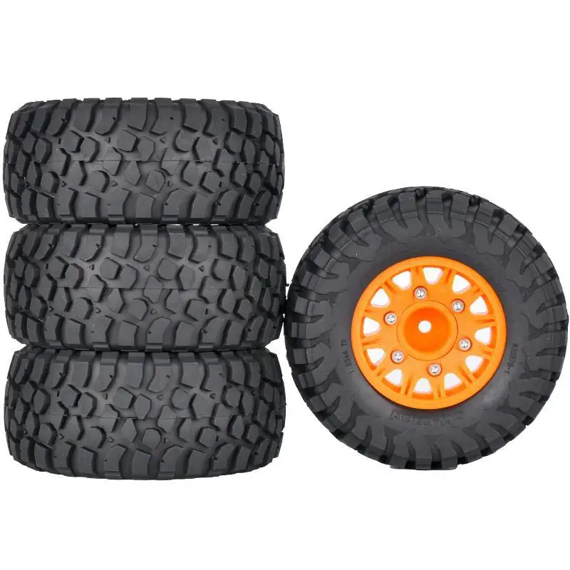 1 set 112mm 1/8 1/10 Short Course Truck Tire Tyre with 12mm 14mm 17mm Wheel Hex for Slash ARRMA SENTON HSP HPI RC Car