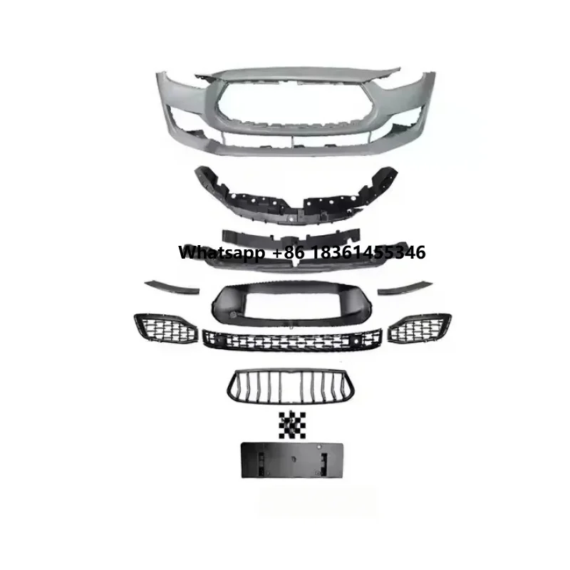 

2021 For G High Quality Front Bumper Lip Grille Upgrade Body Parts Mase-ra Ghib 2014-2017 Car