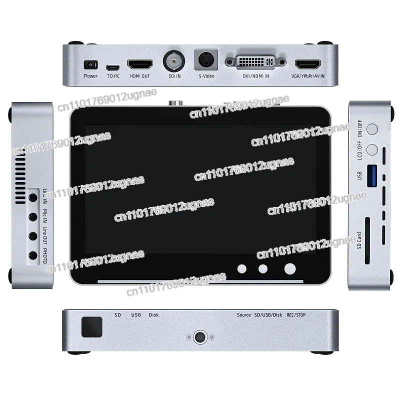 

UR550 SSD-устройство Автономная эндоскопическая камера RCA HDMI VGA YPbPr Аналоговый экран SDI Capture Box DVI Медицинская видеозапись