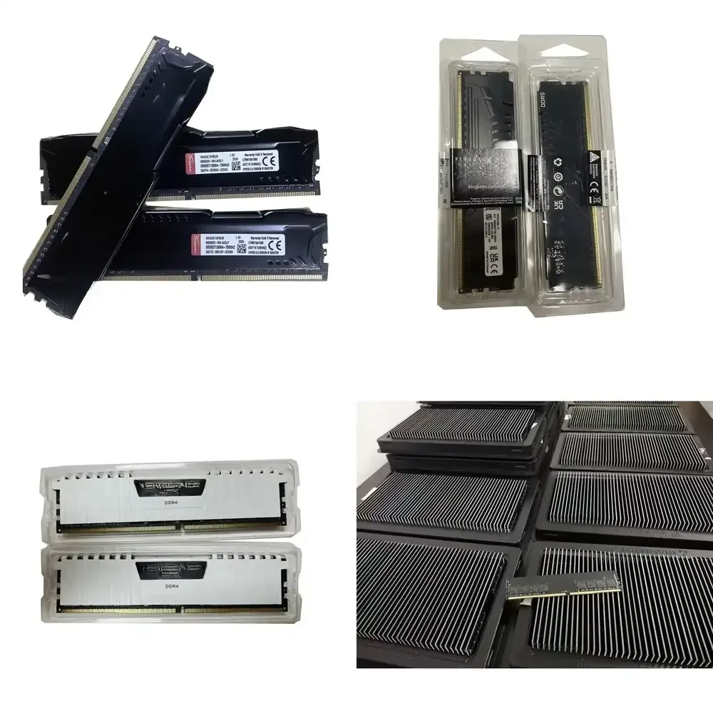 

Wholesale Origin al DDR4 4GB 8GB 16GB 32GB Memory Ram 3200Mhz for Desktop PC & Notebook Hot Selling Ready Stock Us ed