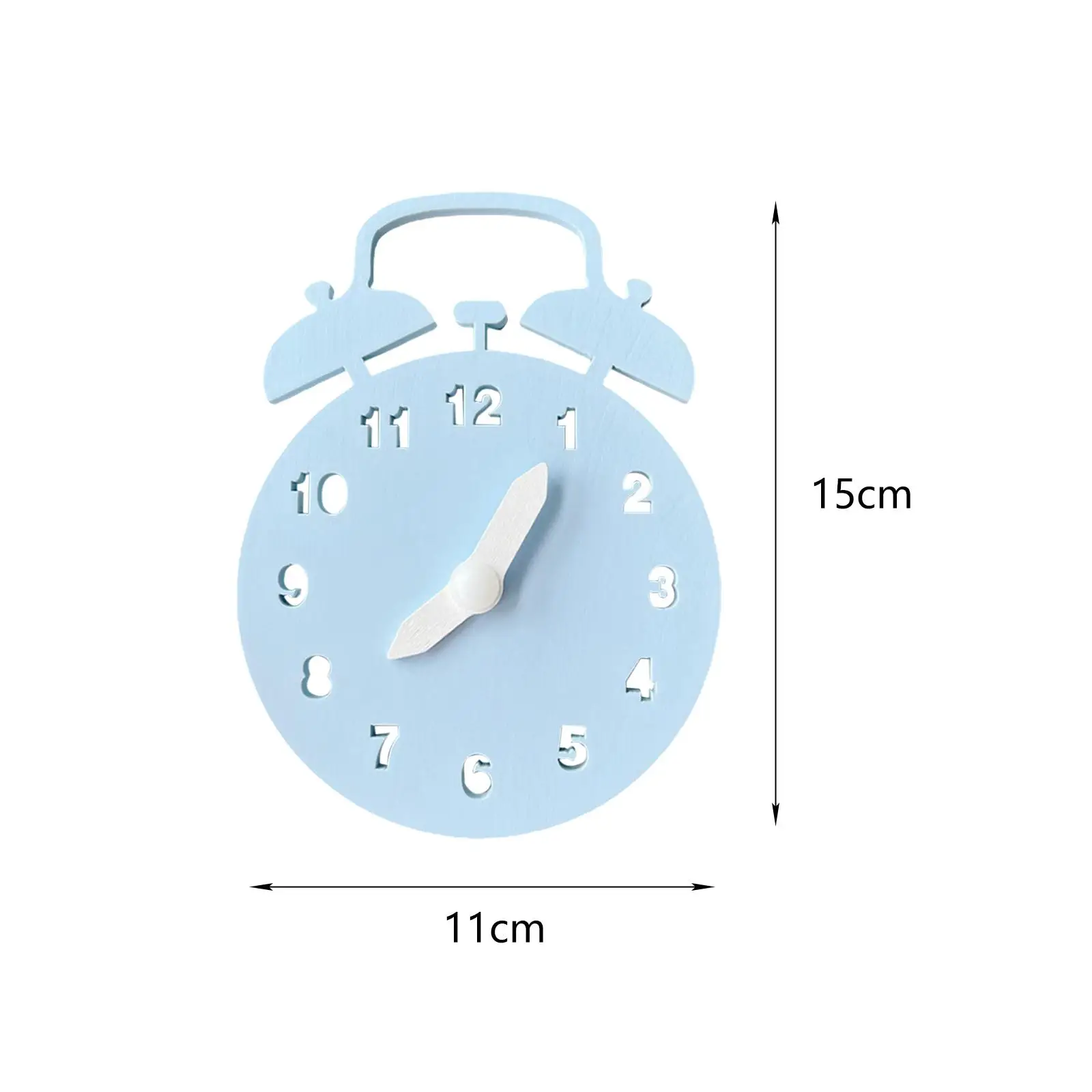 2xSensory Busy Boards Accessories Wooden Clock Educational Toys