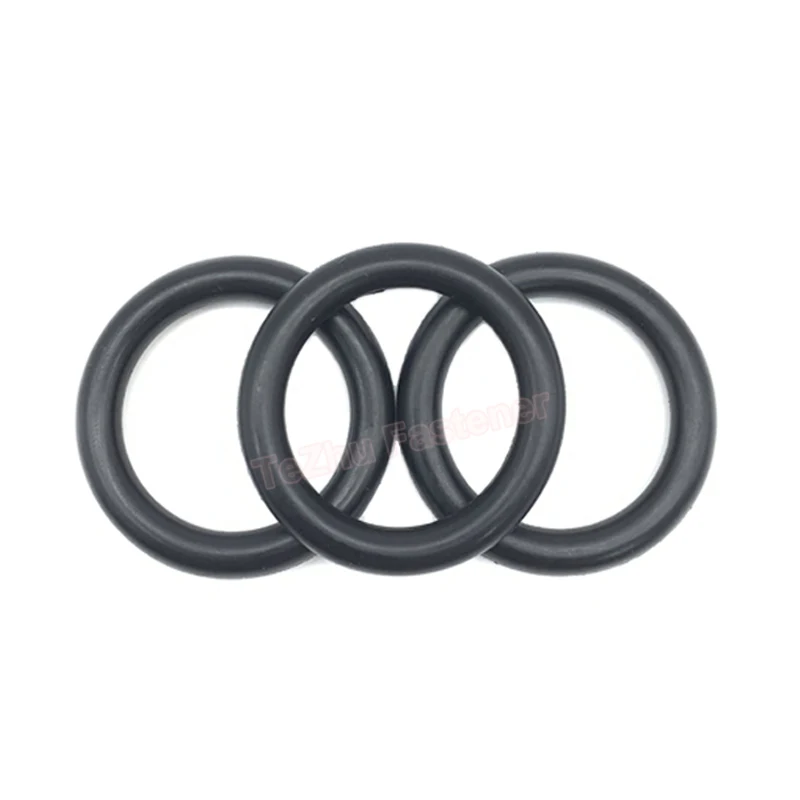 1pc CS 10mm O-Ring NBR O-Ring guarnizione di tenuta OD 80mm-500mm distanziatore in gomma nitrilica nera rondella di resistenza all'olio forma rotonda