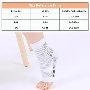 Neuropathie Schutzknöchelsocken, Anti -Müdigkeit, Mango -Fußkompression, Klammerunterstützung, Bewegung, Sportschutzausrüstung, 1 Paar 10 Hauptschütze stehende Verkäufe - №5