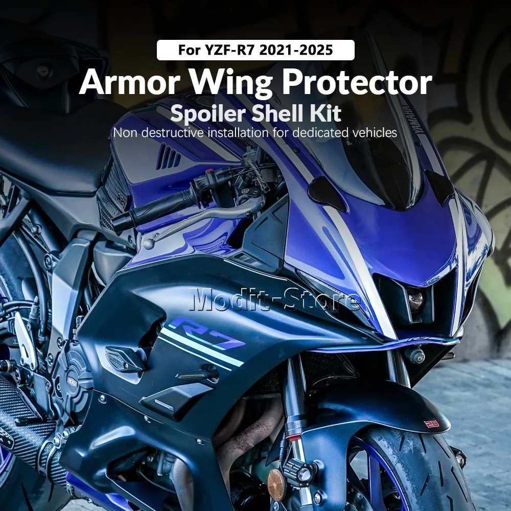 Motorcycle Crash Protective Cover Side Guards Body Panels Decor Kit For Yamaha R7 YZF-R7 2021-2025 Motorcycle Accessories