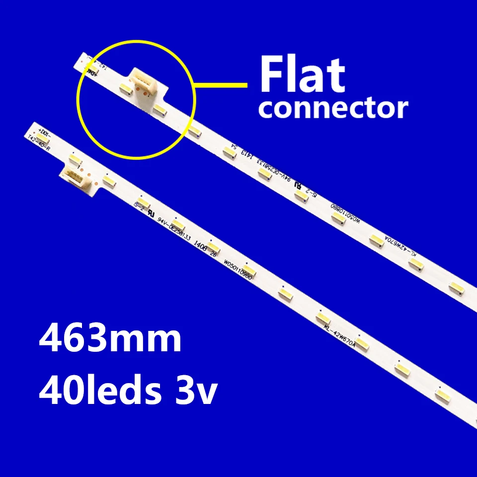 LED Backlight Lamp strip for KDL-42W700B KDL-42W650A KDL-42W800B 74.42T35.001-0-DX1 E88441 125S6B T420HVF06.0 74.42T31.002-0-DX1